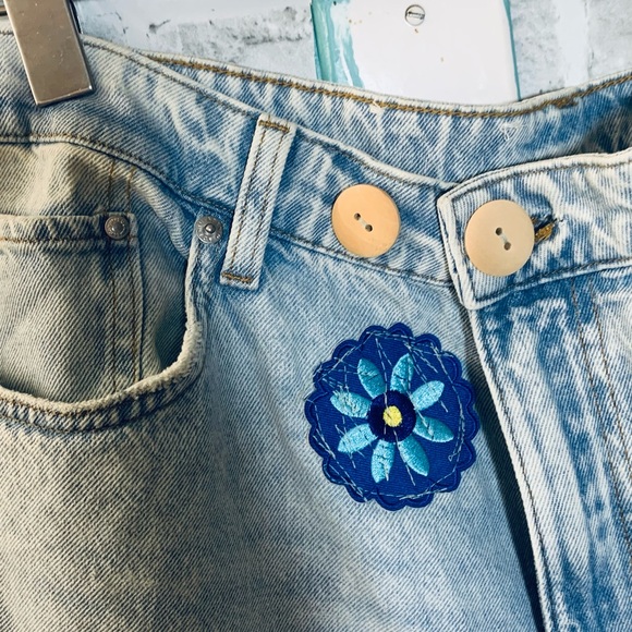 CRAM dropcrotch upcycle organic cotton jeans - Picture 3 of 8